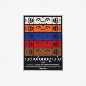 Radiofonografo rr 226 Poster ALL A1 - Silver Frame
