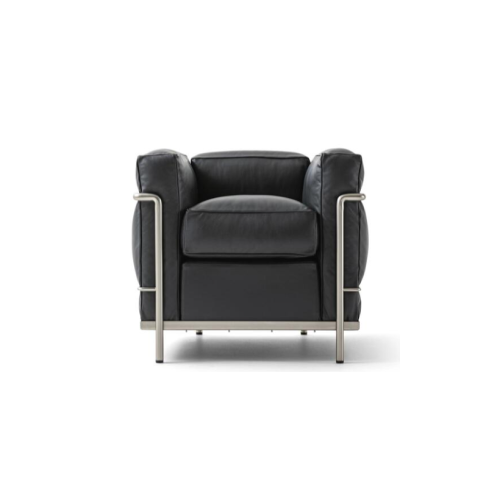 2 Fauteuil Grand Confort, Petit Modèle Armchair (Black, Y grade) - LC2 1시터 Y등급